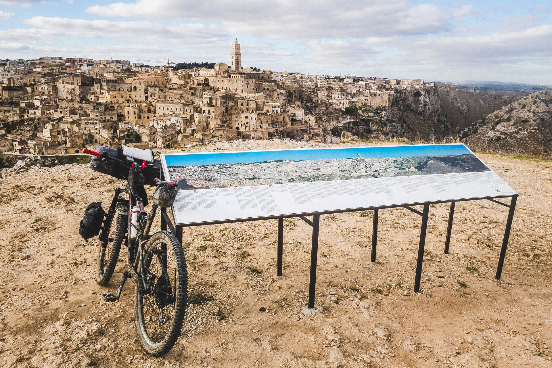 matera skyline