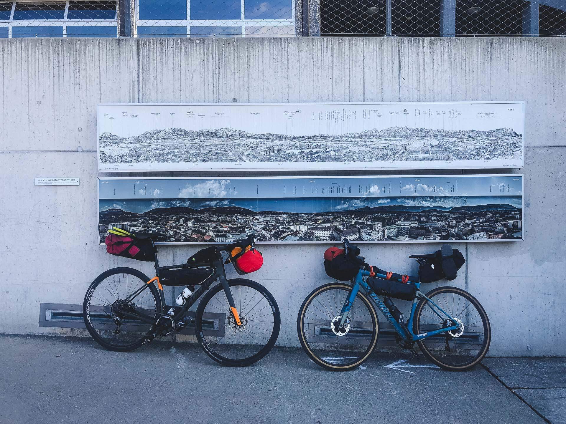 ciclabile alpe adria itinerario 2-4 giorni in bikepacking