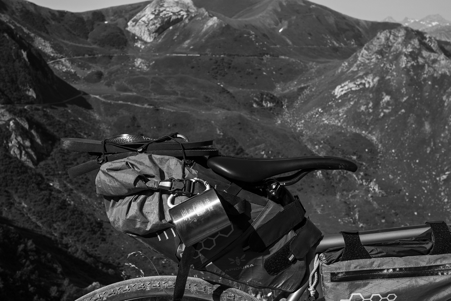 Borsa Via del sale bikepacking