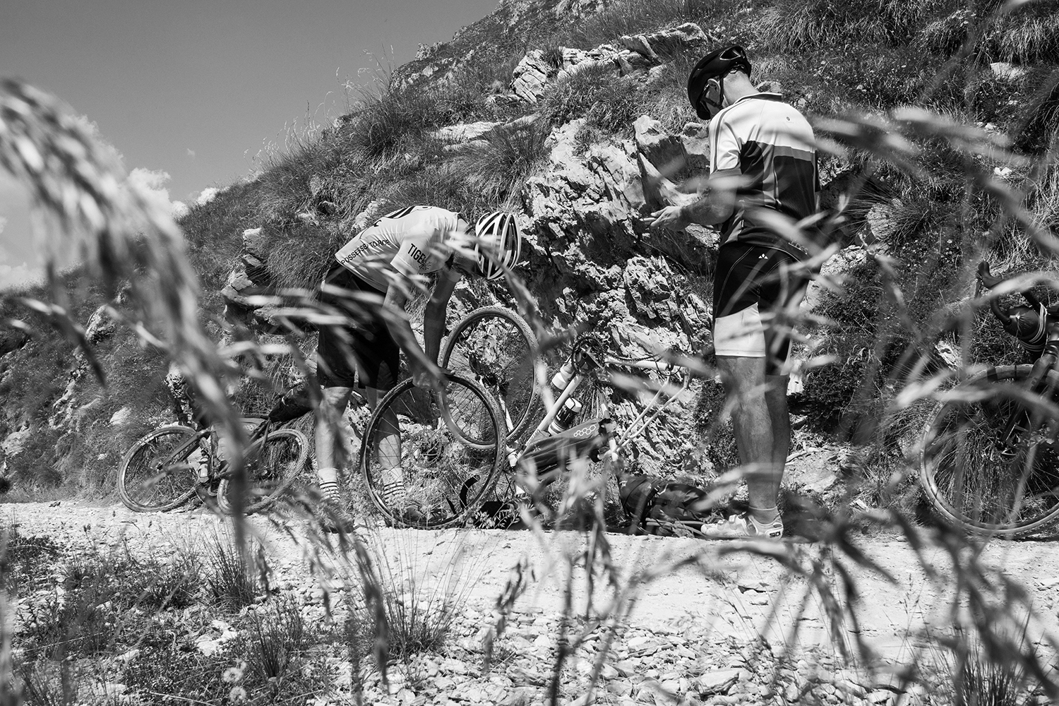 Paesaggio Via del sale bikepacking