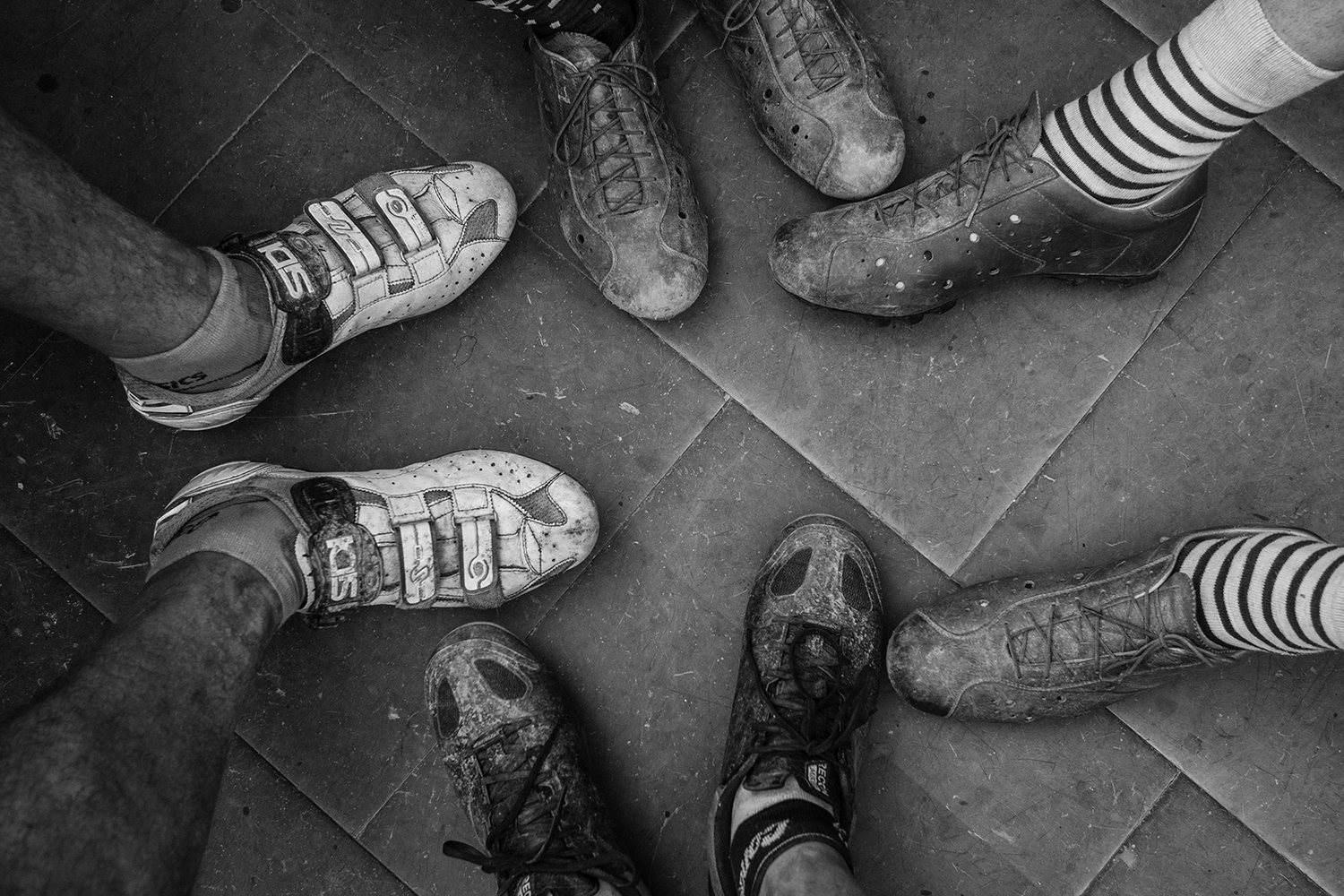 Scarpe Via del sale bikepacking